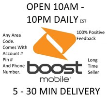 Boost Mobile BoostMobile Number Numbers to for Port FastestDelivery Vaild30Days