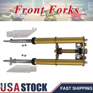 Kit de suspensión de amortiguador de horquillas delanteras de freno de tambor para -/ CRF50 XR50 Pit Bike 110cc - Imagen 1 de 10