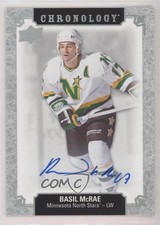 2018-19 Upper Deck Chronology Franchise History Auto Basil McRae #FH-MN-BM Auto