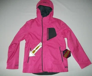 UNDER ARMOUR Storm GEMMA 3 In 1 System Hooded Winter JACKET Girls Size XL 18 NEW - Picture 1 of 9