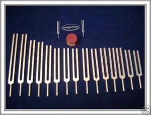 23 Stimmgabeln - 7 Chakren + 11 Planetary + 5 Sharps Großhandel + kostenloses Aktivatr - Bild 1 von 1