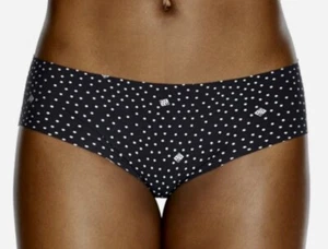DKNY Litewear Cut Anywhere Black Logo Hipster Panty Underwear Womens Sz S M L XL - Picture 1 of 9