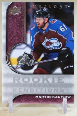 2020-21 Upper Deck UD Trilogy Rookie Renditions #RR-16 Martin Kaut Colorado - Image 1 of 2