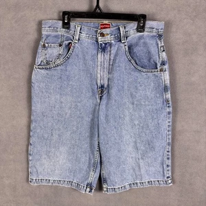 Vintage Jorts Jean Shorts Size 33 Mens Denim 90's Y2K Tommy Hilfiger Skater - Picture 1 of 12