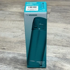 Zojirushi Tazza Acciaio Inox, 16oz, SMERALDO SM-KHE48-GC Nuova - Mai Aperta - Foto 1 di 6