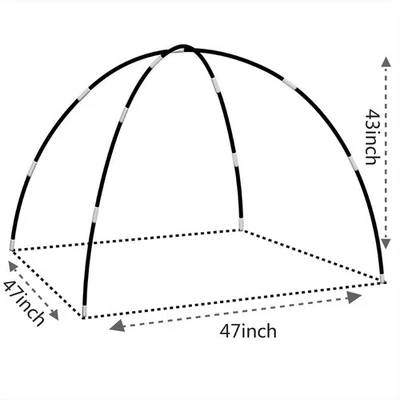 Kids Tent Replacement Poles - Fiberglass Poles for Indoor & Outdoor Play Tent... - Image 1 of 4