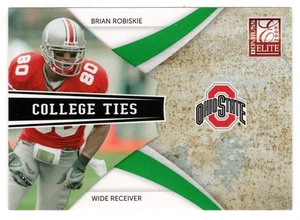 Brian Robiskie 359/899 - College Ties (NFL) 2009 Donruss Elite Football # 2 Mint - Picture 1 of 1