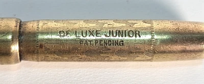 1920-е De Luxe Junior мини перьевая ручка 2-1/2» 14K новый в коробке РЕДКИЙ пишущий инструмент - Изображение 1 из 4
