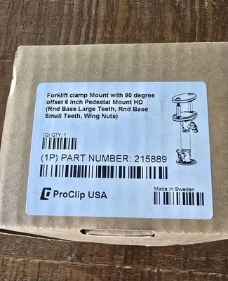 ProClip Heavy-Duty Forklift Mount 6" Arm (215889) - Image 1 of 3
