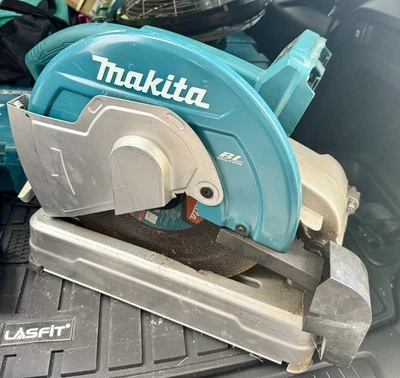 Sierra de corte Makita XWL01 36V LXT sin escobillas 14" solo tomó doble batería sierra de corte Foto 1 de 2
