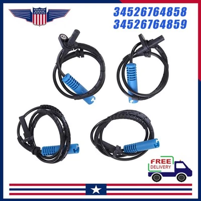 4pcs Front Rear Left and Right ABS Speed Sensor For BMW 328i 335i xDrive 330xi  Foto 1 de 4