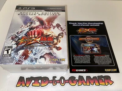 Street Fighter X Tekken vs специальное коллекционное издание новый NTSC PS3 - Изображение 1 из 4