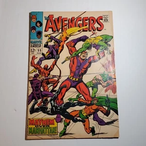Marvel Comics The Avengers #55 Sehr guter Zustand Schlüsselausgabe 1. vollständiger Auftritt von Ultron - Bild 1 von 10