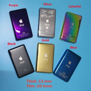 NEW, Metal back Cover Case For iPod Classic 6/ 7th Video 5/5.5th -Thin / Thick - Picture 1 of 18
