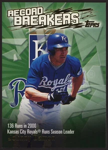 2003 Topps Series 2 Record Breakers #RB-JD Johnny Damon Royals - Picture 1 of 24