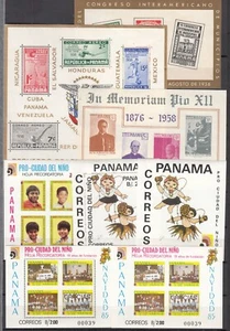 25393/ PANAMA – 1938 / 1986 MINT MNH BLOCKS SELECTION – CV 135 $ - Picture 1 of 1