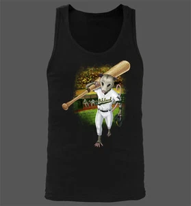 Rally Possum Men's Tank Top - Oakland Athletics A's - Part of Proceeds Donated - Picture 1 of 5