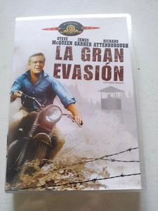 La Gran Evasion Steve McQueen - DVD Español Ingles Region 2 Am - Imagen 1 de 4
