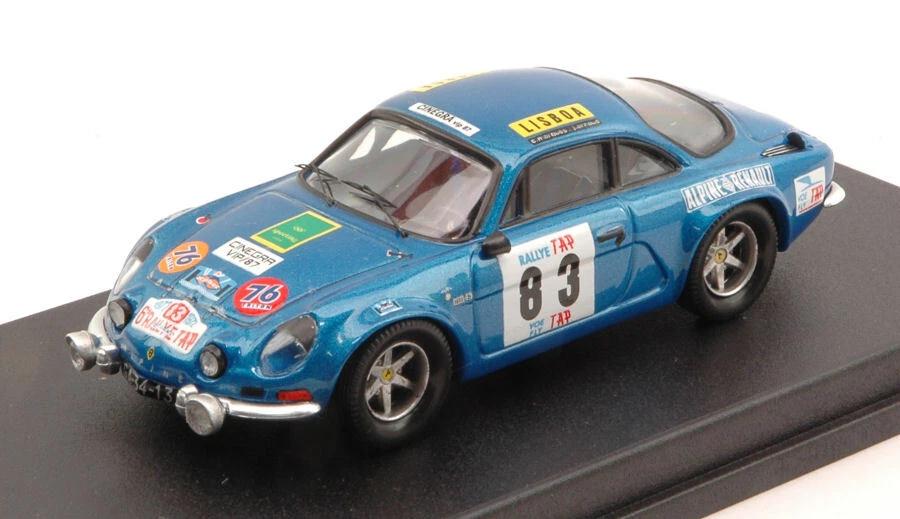 Trofeu ALPINE A110 N.83 FATAL ACCIDENT PORTUGAL 1972 C.MARQUES-J.ARNAUD(+) 1:43 - Immagine 1 di 1