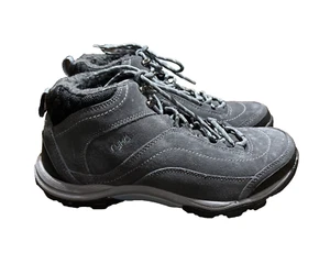 Ryka Canyon Gray Suede Lined Hiking Shoes Athletic Sneakers Womens Size 9W - Picture 1 of 8