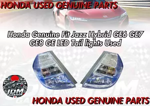 Honda Genuine Fit Jazz Hybrid GE6 GE7 GE8 GE LED Tail lights Used - Picture 1 of 8