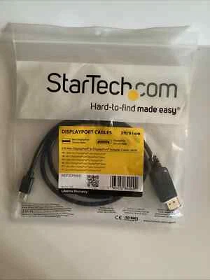 12 Piece lot StarTech3 ft Mini DisplayPort to DisplayPort Cable 12pc (12 cables) - Image 1 of 3