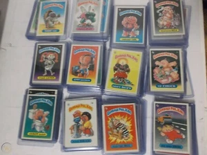 ☆1980er Mülleimer Kinder GPK zufälliges Set 4 Karten Original 1. SERIE kostenloser Versand☆ - Bild 1 von 1