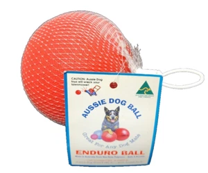 Dog Toys Ball Rattle Indoor outdoor Hard Tough Aussie Dog - Enduro Ball SMALL - Picture 1 of 4