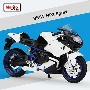 Maisto 1:18 BMW HP2 SPORT Motorcycle Model Diecast MOTOGP Toy NEW IN BOX White - Picture 1 of 14