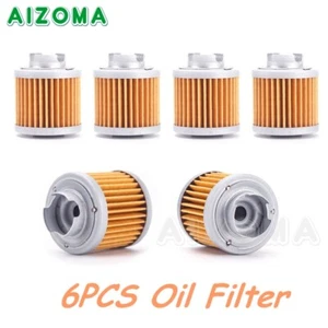 6X Oil Filter For Honda 15412-HB6-003 ATC125M Zongshen ZS190 Trex 150 - Picture 1 of 12