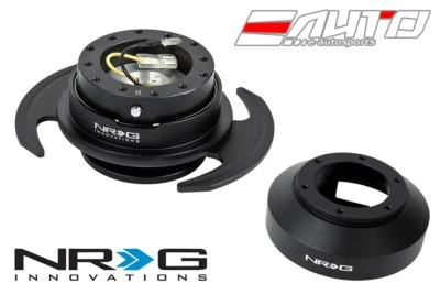 NRG Steering Wheel Hub + Black Gen3 Quick Release BK Ring for 350z 370z G35 G37 - Image 1 of 4
