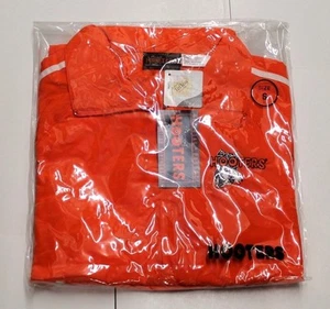 Neu AUTHENTIC HOOTERS orangefarbener Overall Trainingsanzug Aufwärmanzug Small/S orange & weiß - Bild 1 von 12