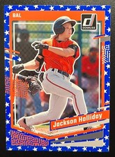 2023 Panini Donruss Independence Day Insert Jackson Holliday #93 RC - Orioles