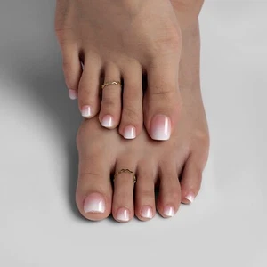 32 Prensas de Gel para los dedos de las uñas, puntas de cubierta completa, prensa de gel - Imagen 1 de 6