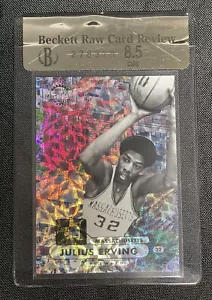 Julius Erving 2012-13 Fleer Retro 97-98 Metal Universe #97PM-46 /100 BGS Raw 8.5 - Picture 1 of 3