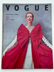 1951 Balenciaga Cecil Beaton VOGUE 50s vintage fashion Cartier Dior December - Picture 1 of 6
