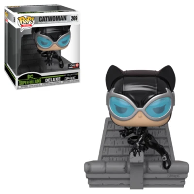 Funko Pop CATWOMAN JIM LEE DELUXE GameStop Exclusivo DC Super-Villains 269 NUEVO Foto 1 de 4