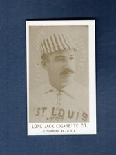 1887 Lone Jack N370 Reprint: ARLIE LATHAM, St. Louis Browns (Cardinals) A.A.