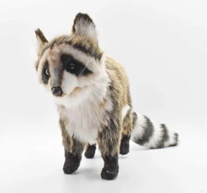 Mapache de peluche realista HANSA 70 BH5181 40 cm 15 pulgadas - Imagen 1 de 9