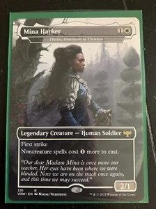 Mina Harker Foil Borderless Dracula Series Innistrad: Crimson Vow - Picture 1 of 1