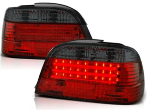 Barra LED luces traseras para BMW Serie 7 E38 berlina 1994-2000 2001 VR-664 rojo humo - Imagen 1 de 1