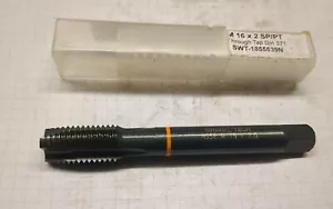Swiss + Tech M16x2 SP/PT Through Tap HSS-E DIN 371 orange band spiral point - Picture 1 of 4