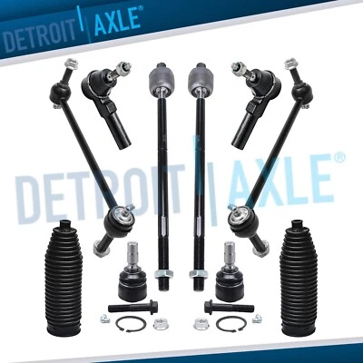 Kit de eslabones de extremo de barra estabilizadora de rótula inferior delantera Ford Mustang 2005-2010 10 piezas Foto 1 de 4