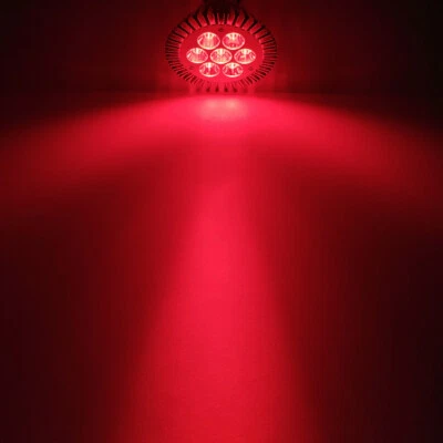 21W 660nm Deep Red PAR30 LED Lamp Spot Light Bulb Therapy Plant Aquarium E26 E27 - Image 1 of 4