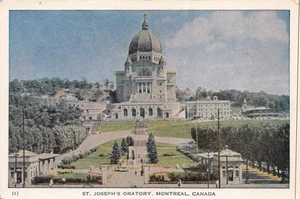 St Josephs Oratorium Montreal Kirche Candian Kanada Postkarte - Bild 1 von 3