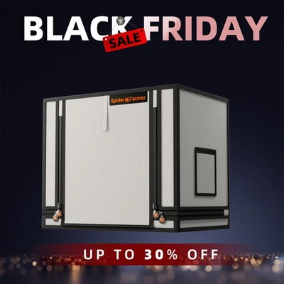 Spider Farmer Growzelt 60x40x50cm High Reflective 2000D Indoor Grow Tent Garden