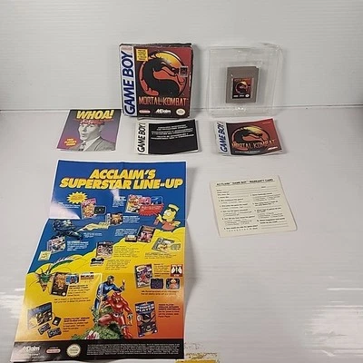Mortal Kombat (Nintendo Game Boy) Complete Authentic - Image 1 of 4