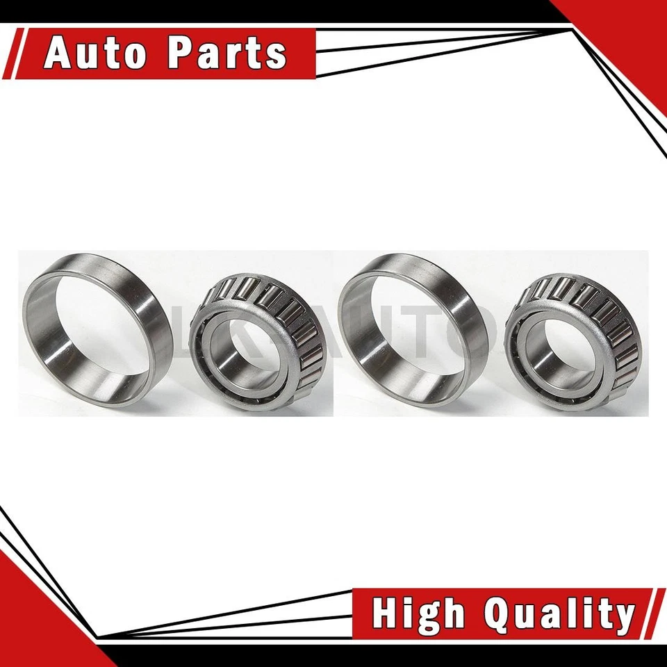 Juego de 2 cojinetes de rueda y carreras exteriores traseros nacionales para Dodge B300 Foto 1 de 3