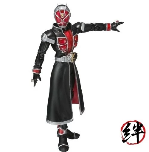 Bandai S.h. Figuarts Masked Kamen Rider Wizard Flame Style Figure Japan A0553