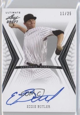 2012 Leaf Ultimate Draft Silver /25 Eddie Butler #BA-EB1 Auto - Image 1 of 2